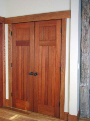 Custom made interior doors